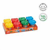 Carioca Baby Do 1+ luchtdrogende klei, 150 g, kleurenmix – 8×