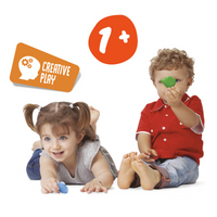 Carioca Baby Do 1+ luchtdrogende klei 3 × 75 g, kleurenmix