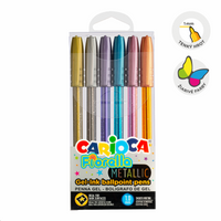 Carioca Fiorella gelpennen, kleurenmix