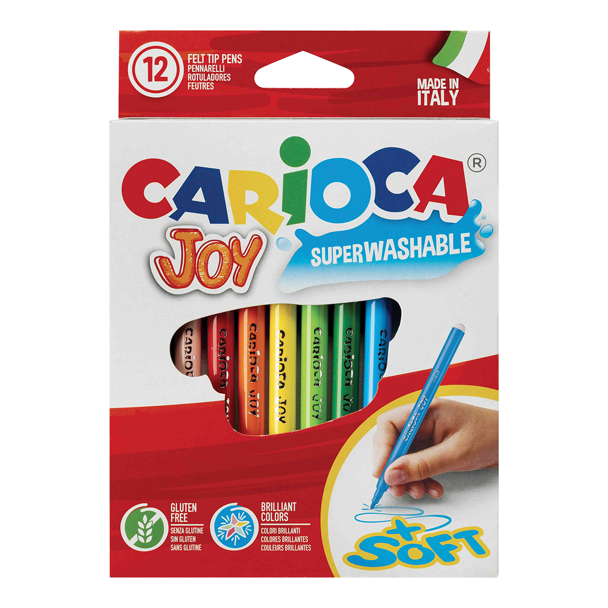 Carioca Joy viltstiften, kleurenmix