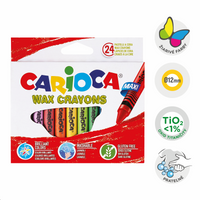 Carioca Maxi waskrijt, 24 stuks