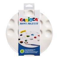 Carioca schilderspalet voor 13 kleuren, plastic