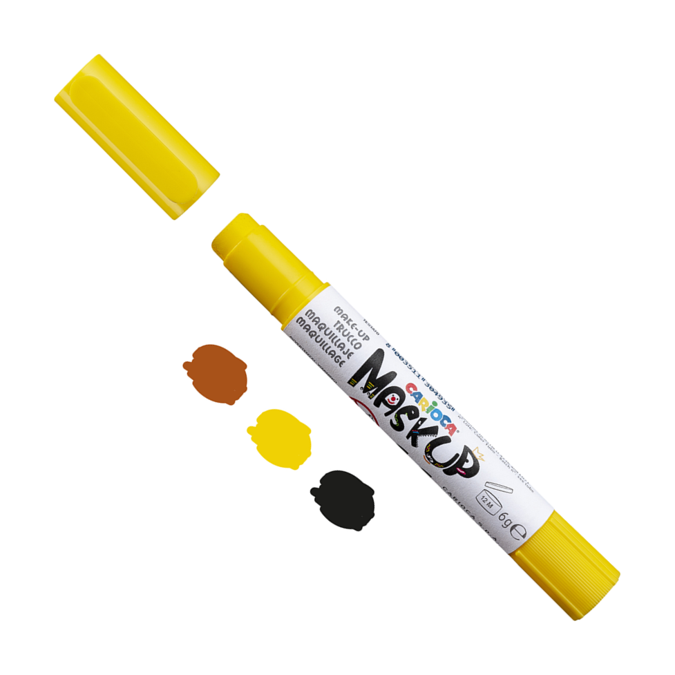 Carioca schmink in draaistift, set van 3 stuks