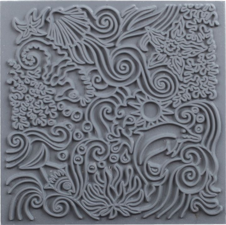 Cernit textuurplaat voor polymeerklei, 90 × 90 mm – afbeelding 2