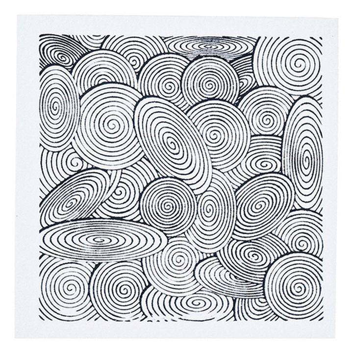 Cernit textuurplaat voor polymeerklei, 90 × 90 mm – afbeelding 4