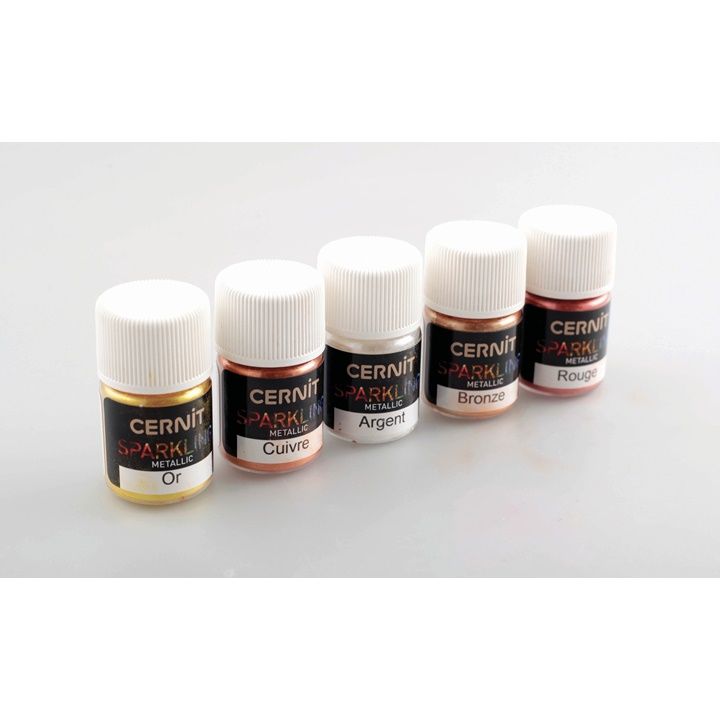 Cernit Sparkling micapoeder voor polymeerklei – afbeelding 5