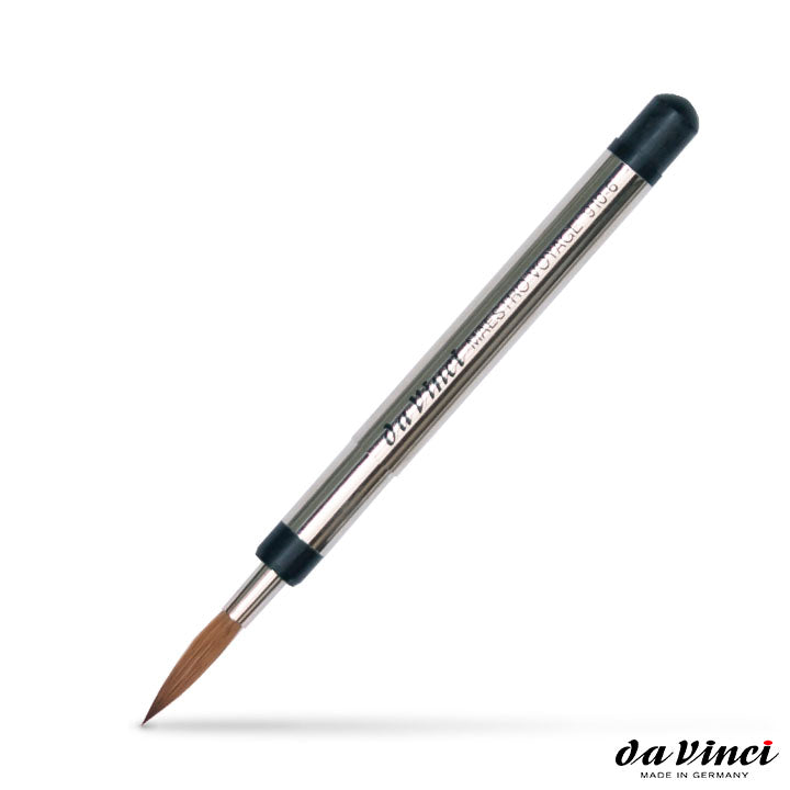 da Vinci Maestro Voyage 910 reispenseel, rond, Kolinsky