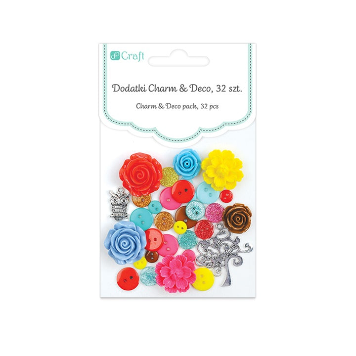 Charm & Deco Juicy Decorative Accessories, Set of 32