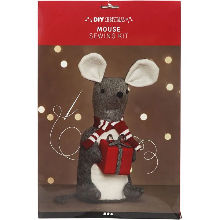 Christmas Mouse Craft Set, image 1