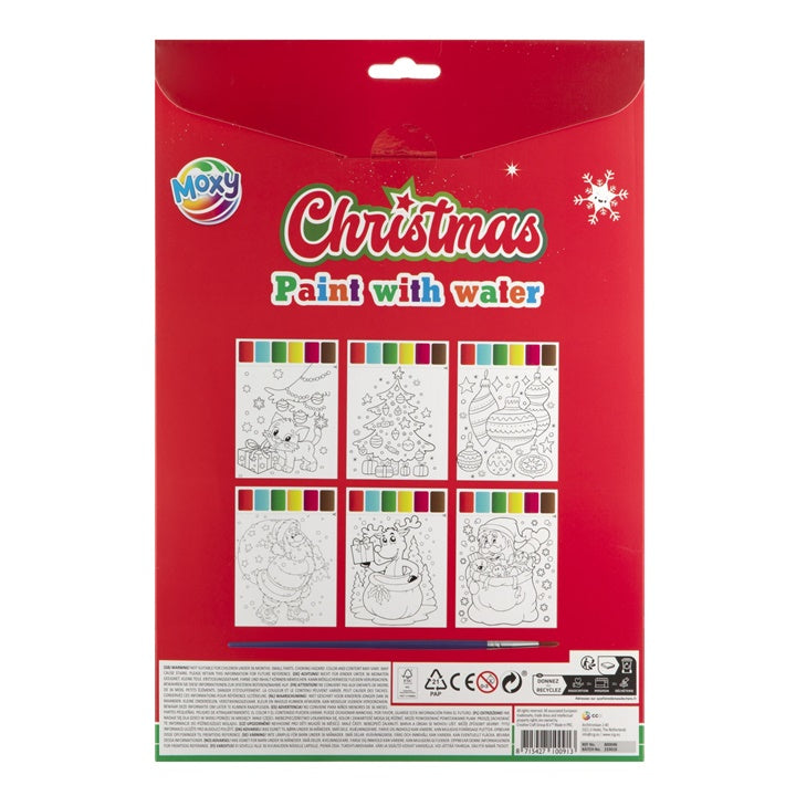 Christmas Water Painting A4 — image 1