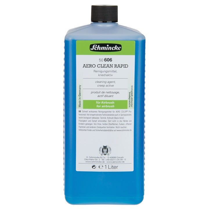 Schmincke Aero Clean Rapid airbrushreiniger 125 ml – 1 l – afbeelding 4