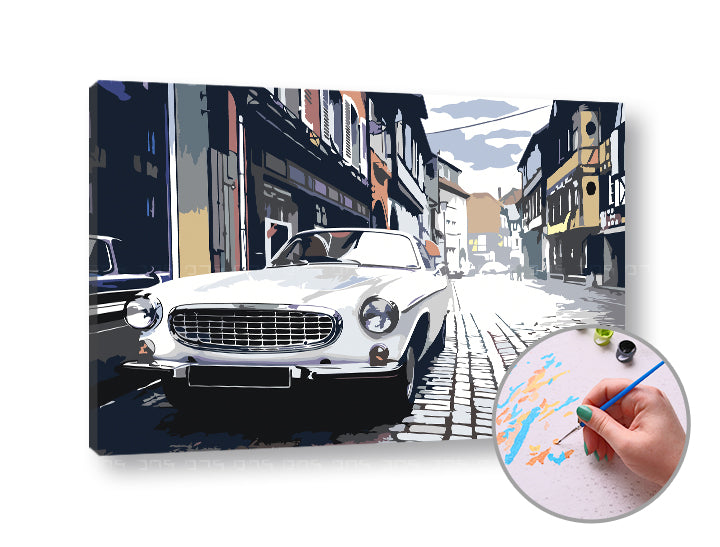 CITY FOUR Paint by Numbers | Low Difficulty — image 1