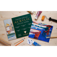 Clairefontaine blok acrylpapier, 20 × 40 cm, 360 g/m²