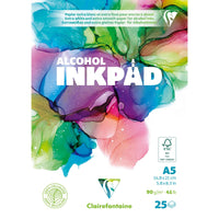 Clairefontaine blok voor alcoholinkt 90 g/m², 25 vel, A5 of A3