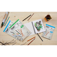 Clairefontaine Cray'On tekenblok A4/A3, 120 of 160 g/m²
