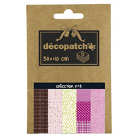 CLAIREFONTAINE Decopatch Decoupage Paper 30 x 40 cm – Collections 6 – 20
