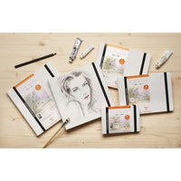 Clairefontaine Fontaine aquarelschetsboek 300 g/m² met harde kaft