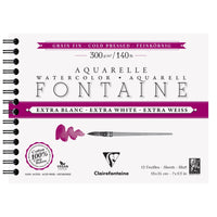 Clairefontaine Fontaine CP aquarelblok 300 g/m², 18 × 24 cm, 12 vel