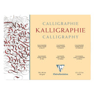 Clairefontaine Ivory kalligrafieblok 130 g/m², 25 vel