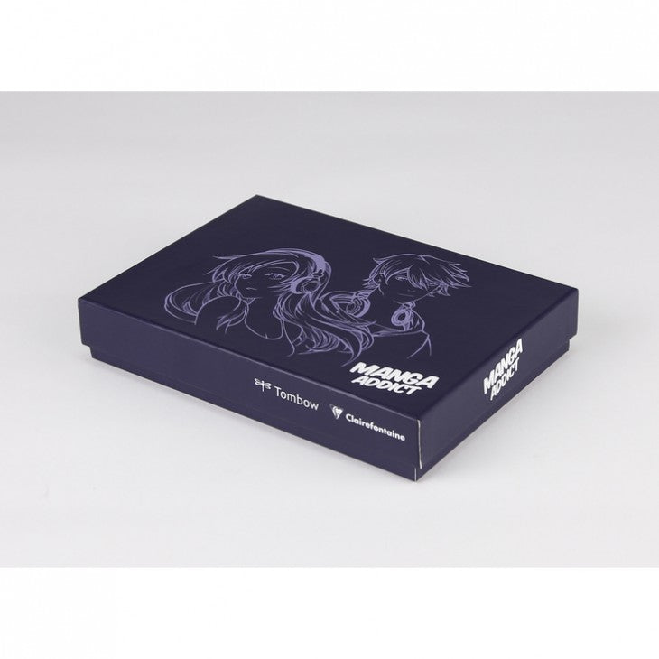 Clairefontaine Manga Addict tekenset voor manga met Tombow, A5