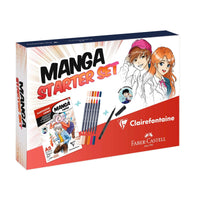 Clairefontaine Manga startset A5 met 6 alcoholmarkers
