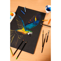 Clairefontaine Paint'On mixed-mediablok zwart 250 g/m², 20 vel
