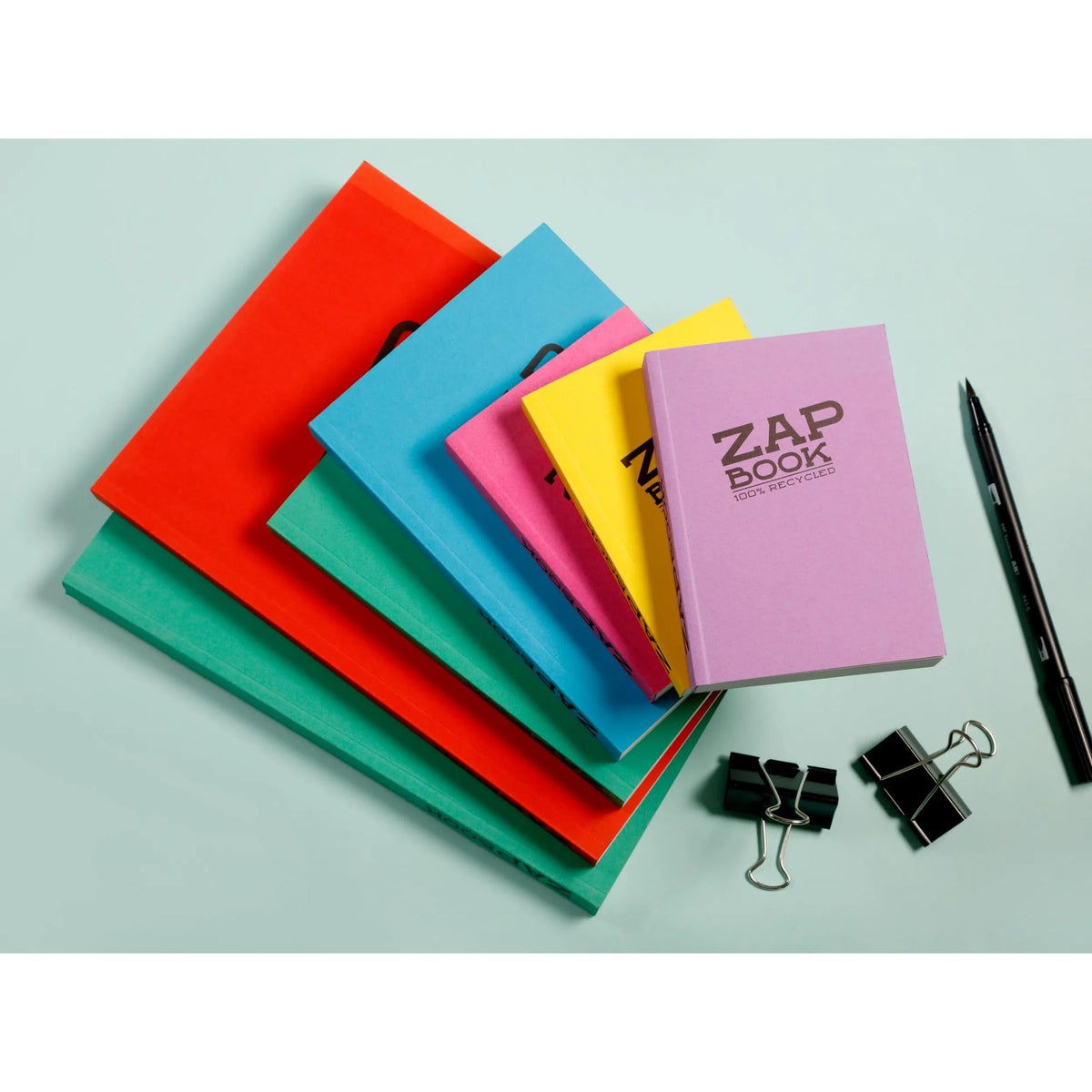 Clairefontaine Zap Book schetsblok 80 g/m², 160 vel, A6 of A5