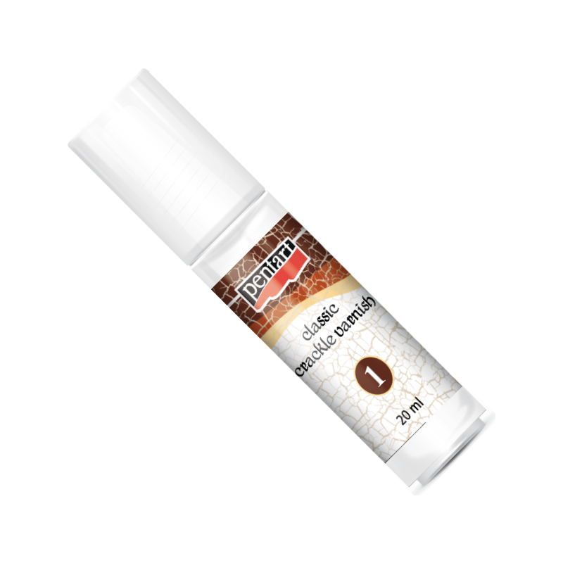 Classic Crackle Varnish Pentart 2-Step Set 20 ml