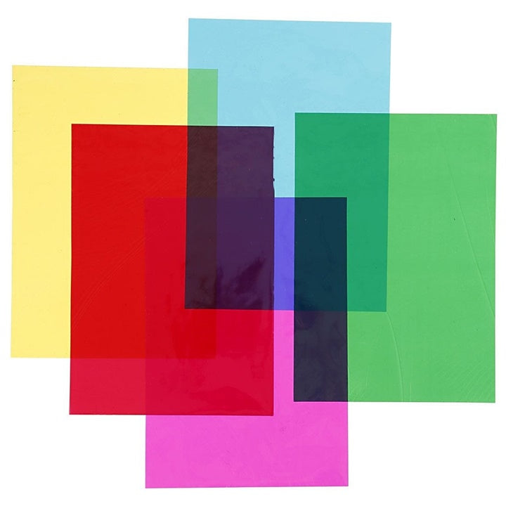 Colored Cellophane A4, Set of 100