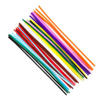 Colorful Chenille Stems - 30 cm x 4 mm / 40 pcs