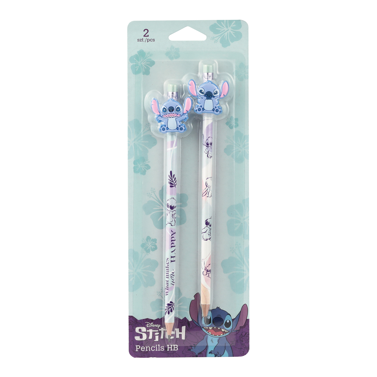 Colorino grafietpotlood Stitch Pastel 2 met gum