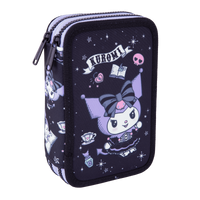 Colorino Jumper 2 gevuld dubbeldeks etui, Hello Kitty en Kuromi – Kuromi