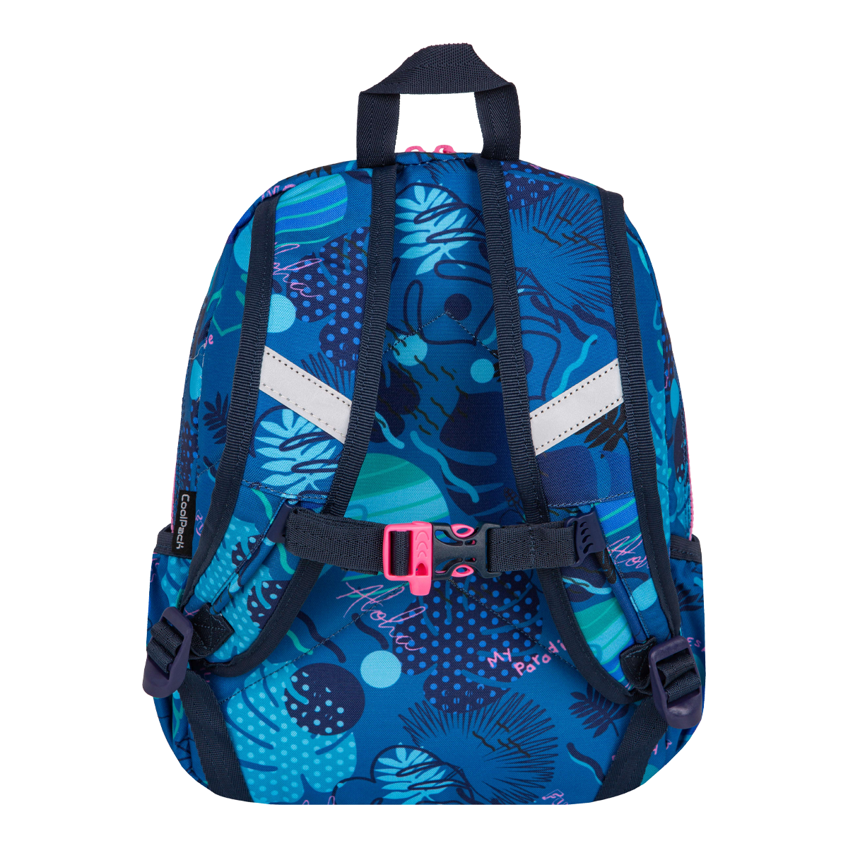 Colorino kinderrugzak Toby Stitch 13 inch, blauw