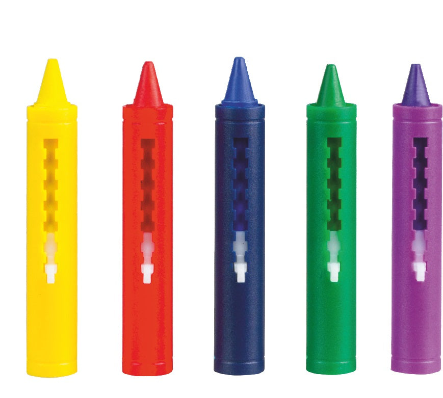 Colorino waskrijt voor in bad, 5 kleuren – afbeelding 2