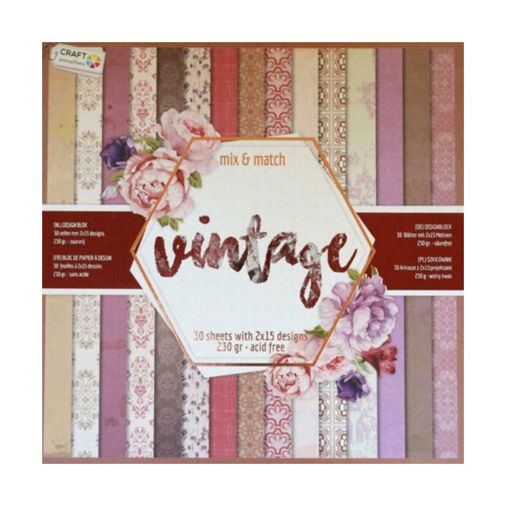 Craft Sensations Scrapbooking Paper, 30.5 x 30.5 cm, 30 Sheets | various designs, image 2