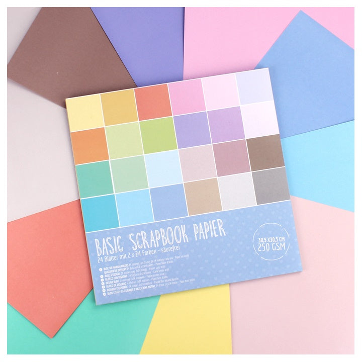 Craft Sensations Scrapbooking Paper 30.5x30.5 cm - 24 Sheets | various designs — image 2