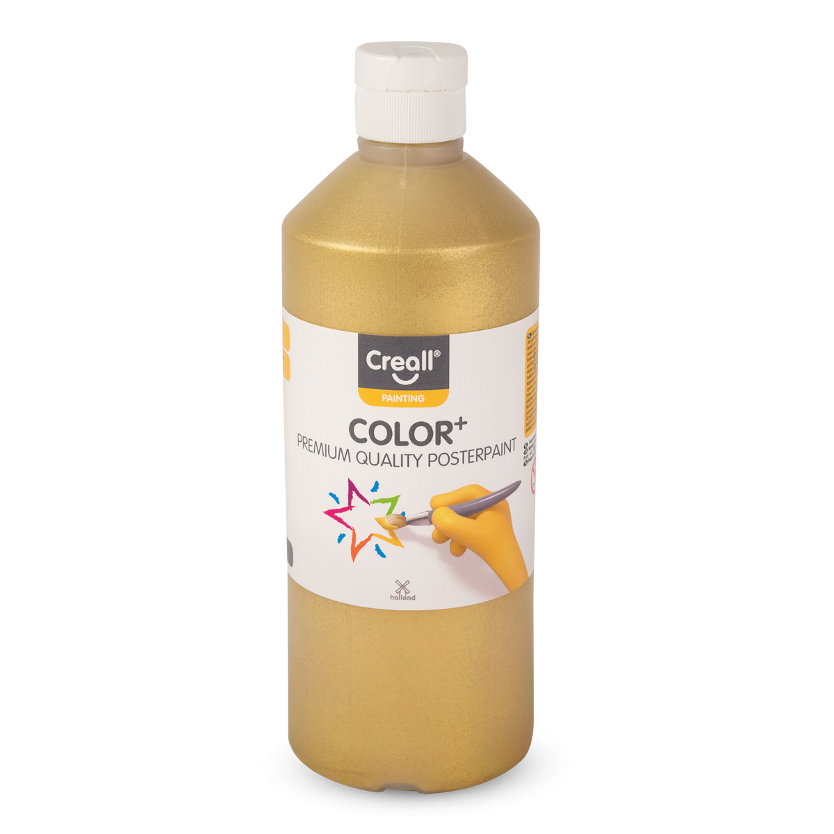 Creall Creallcolor plakkaatverf 500 ml, goud
