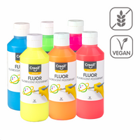 Creall Fluor plakkaatverfset 6 × 250 ml