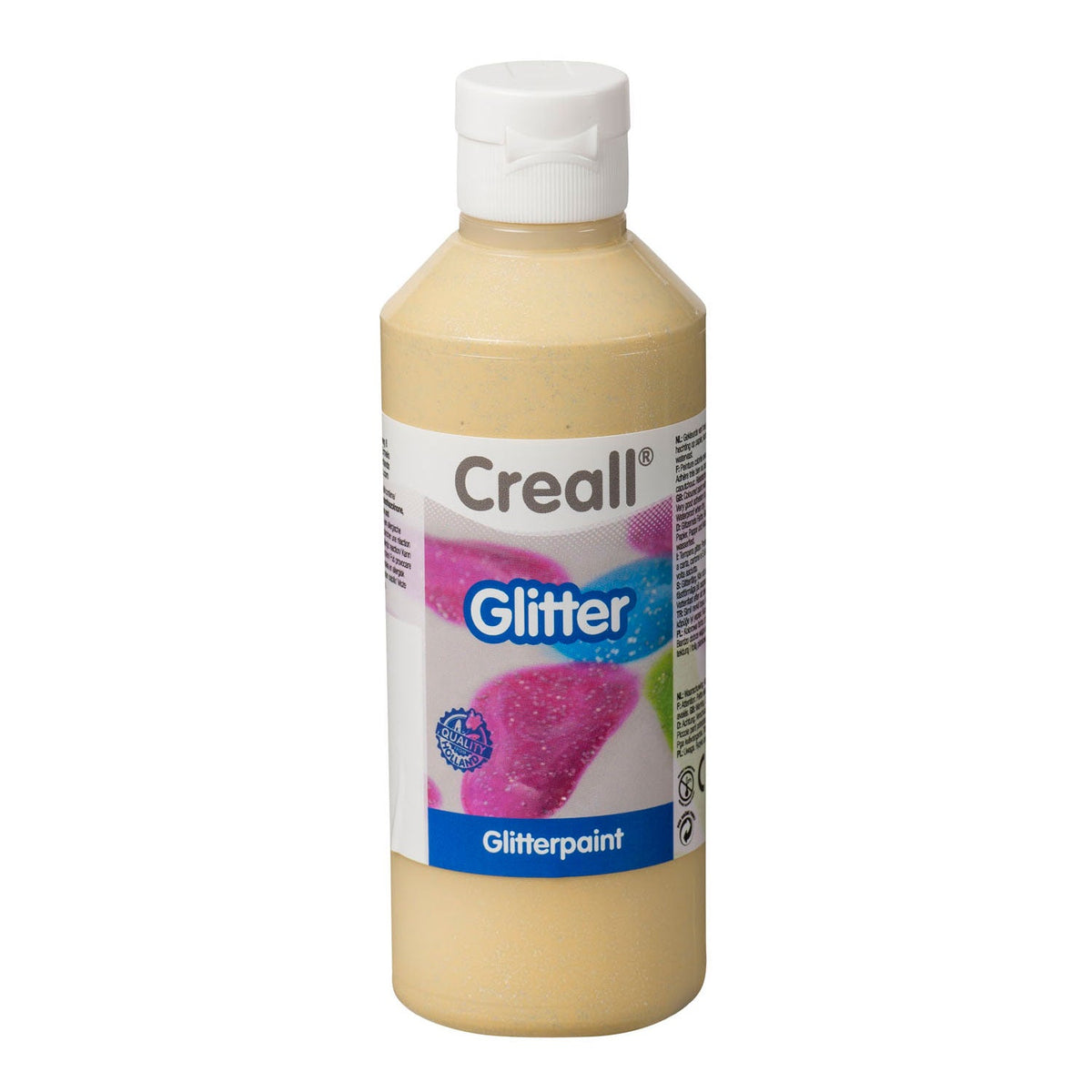 Creall Glitter glitterverf 250 ml, goud