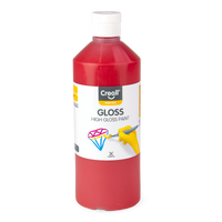 Creall Gloss glanzende schoolverf 500 ml – donkerrood