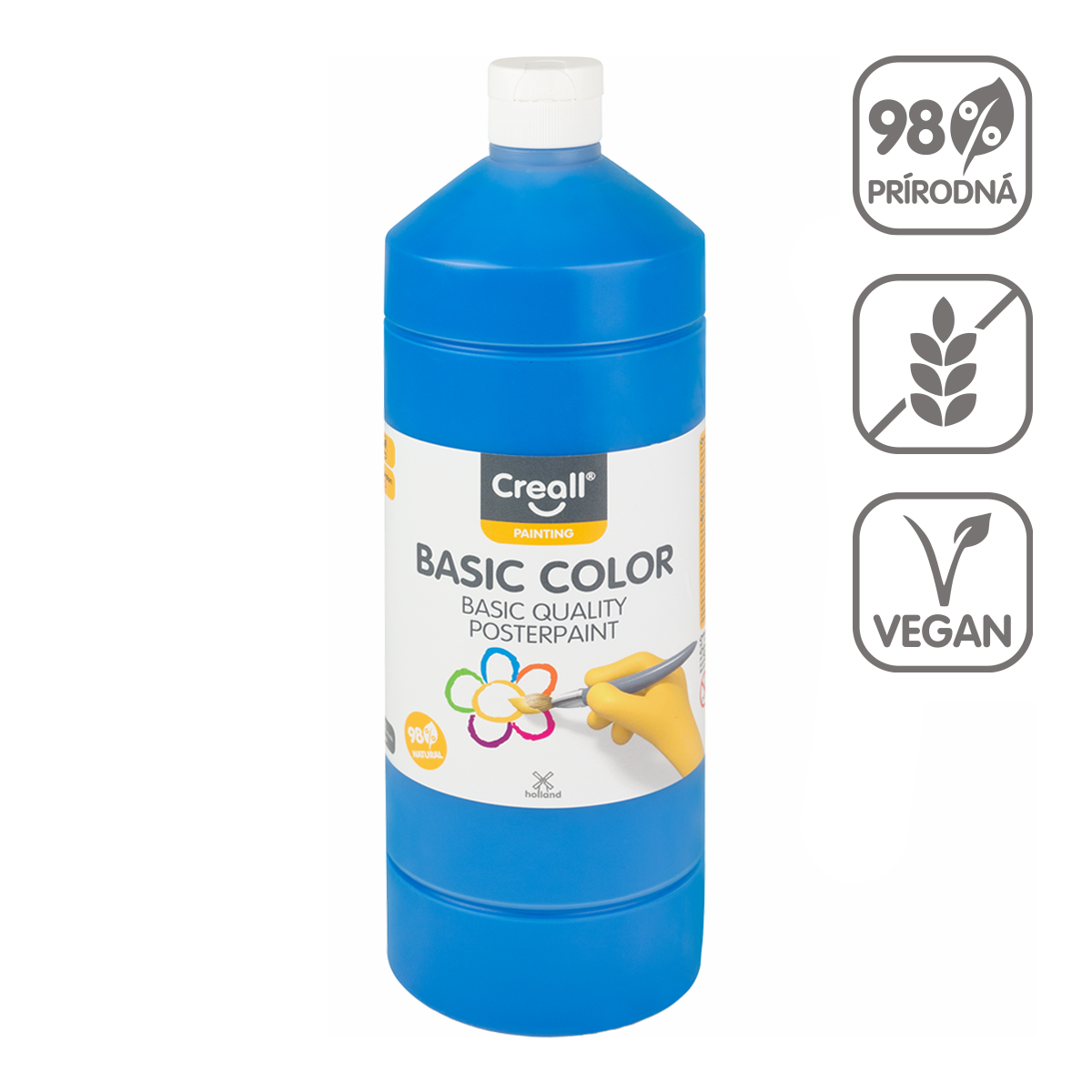 Creall plakkaatverf 1.000 ml – blauw