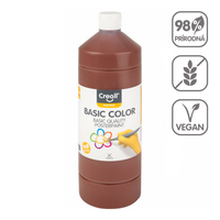 Creall plakkaatverf 1.000 ml – donkerbruin