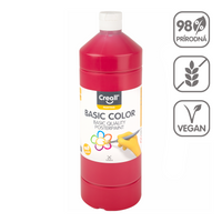 Creall plakkaatverf 1.000 ml – donkerrood