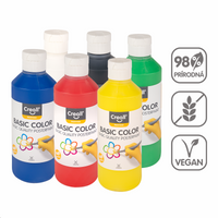 Creall plakkaatverfset 6 × 250 ml – kleurenmix