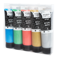 Creall Studio Acrylics acrylverfset 5 × 120 ml