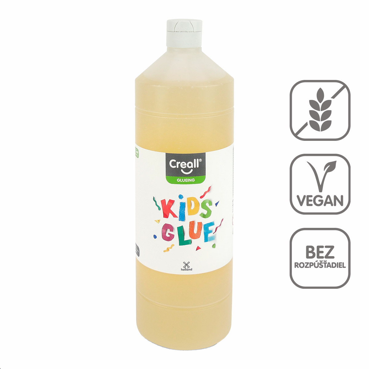 Creall transparante knutsellijm voor papier en karton, 1.000 ml