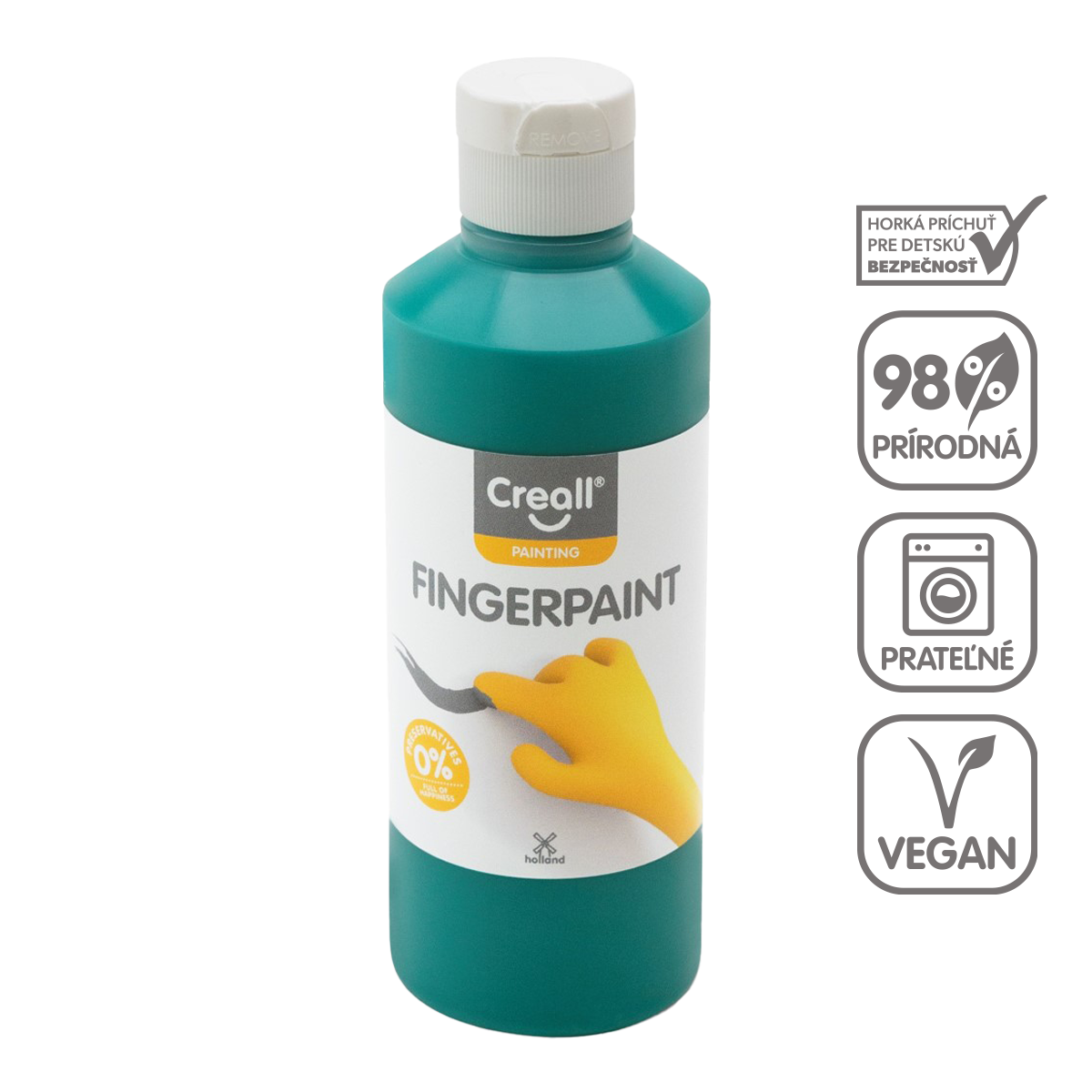 Creall vingerverf 250 ml – Groen