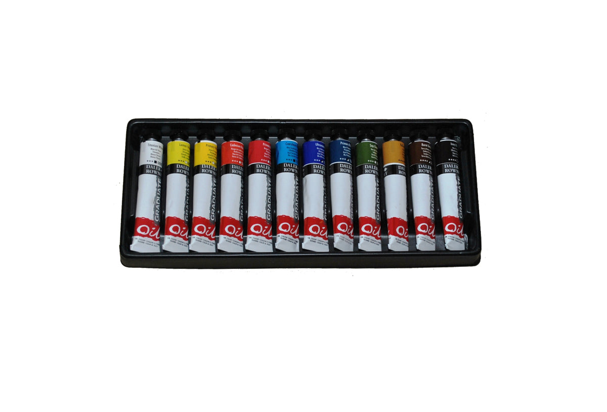 Daler-Rowney Graduate olieverfset 12 × 22 ml – afbeelding 2