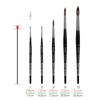da Vinci Casaneo 5598 Brush | various sizes — image 11