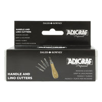 DALER ROWNEY Adigraf Professional Lino Cutting Set - 5 pcs